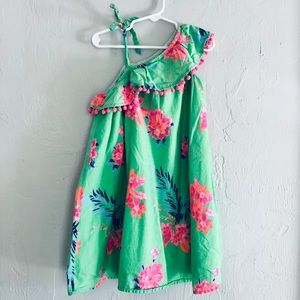 Tommy Bahama Green Floral Dress